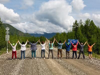 В горах Семи хребтов