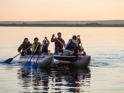 О надувных катамаранах, используемых в водных турах "инЯкутия"