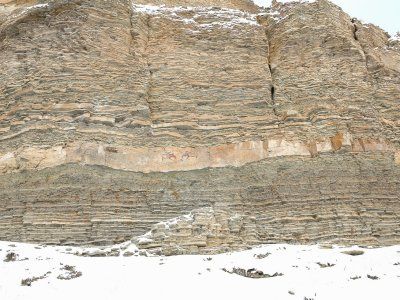 Наскальные рисунки Средней Лены