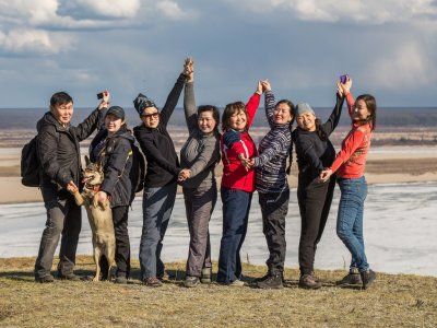 По Кангаласскому Мысу