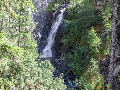 Водопад реки Некюння