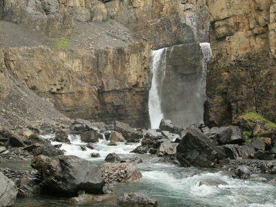 Водопады речки Сунтар