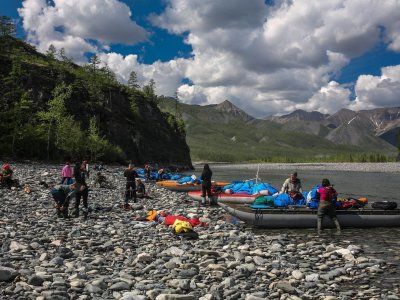 Водный поход по Восточной Хандыге