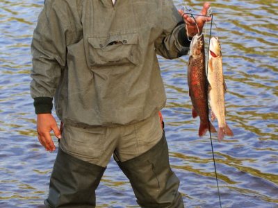 Рыбалка на реке Синяя. Фотографии с наших походов