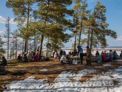По Кангаласскому Мысу