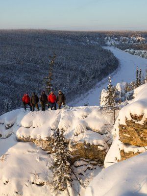 Зима на реке Синяя. Синские Столбы