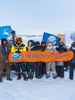 Арктическая снегоходная экспедиция «К Каменным Людям Сундуруна через кряж Суор Уйата»