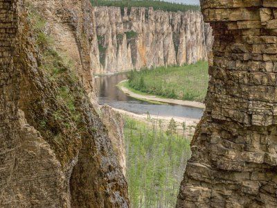 Река Синяя. Синские столбы