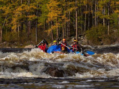 О надувных катамаранах, используемых в водных турах "инЯкутия"