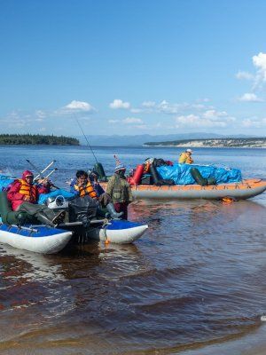 Трофейная рыбалка на реке Вилюй. Маршрут: п. Кысыл Сыр - устье р. Вилюй (до Лены)