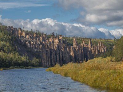 Река Синяя. Синские столбы