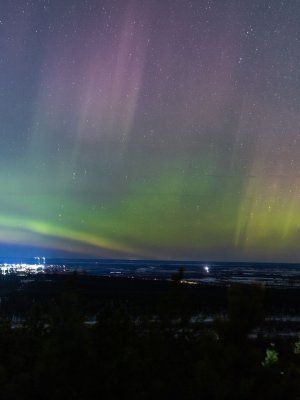 Охота за Северным Сиянием рядом с Якутском
