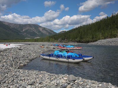 Водный поход по Восточной Хандыге