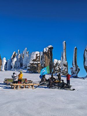 Арктическая снегоходная экспедиция «К Каменным Людям Сундуруна через кряж Суор Уйата»