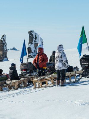 Арктическая снегоходная экспедиция «К Каменным Людям Сундуруна через кряж Суор Уйата»