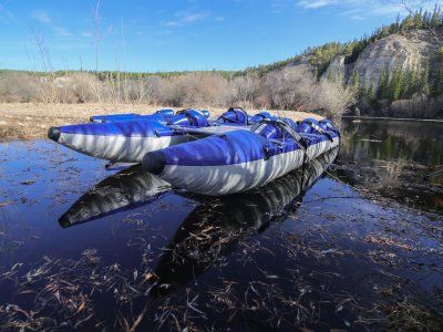 О надувных катамаранах, используемых в водных турах "инЯкутия"