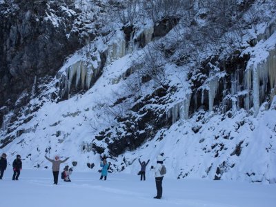 Водопады в Якутии