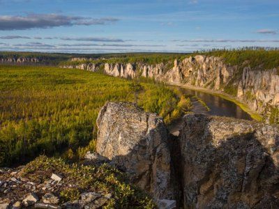 Река Синяя. Синские столбы
