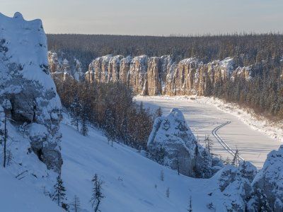 Река Синяя. Синские столбы