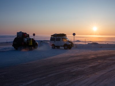 Автоэкспедиция Sakha Arctic Expedition/ Cтарт. Якутск-Баяга-Хандыга
