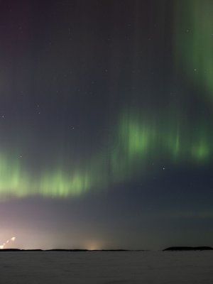 Охота за Северным Сиянием рядом с Якутском