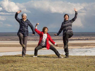 По Кангаласскому Мысу