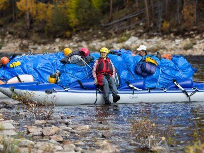 О надувных катамаранах, используемых в водных турах "инЯкутия"