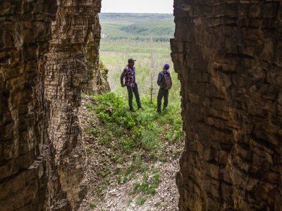 Река Синяя. Синские столбы