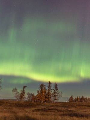 Охота за Северным Сиянием рядом с Якутском