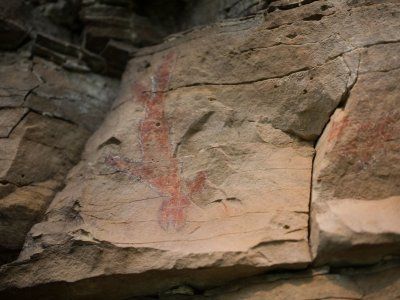 Наскальные рисунки реки Амга