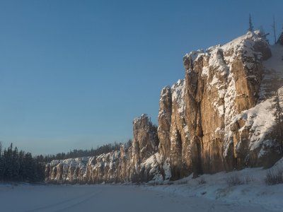 Река Синяя. Синские столбы