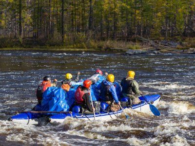 О надувных катамаранах, используемых в водных турах "инЯкутия"
