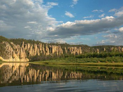 Река Синяя. Синские столбы