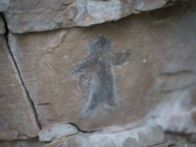 Наскальные рисунки реки Амга