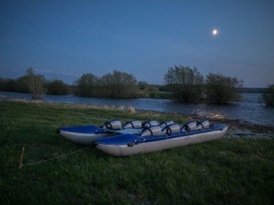 О надувных катамаранах, используемых в водных турах "инЯкутия"