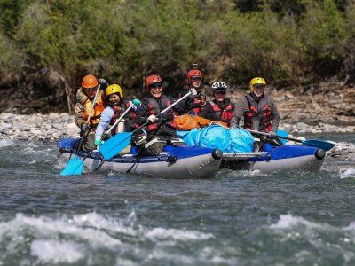 О надувных катамаранах, используемых в водных турах "инЯкутия"