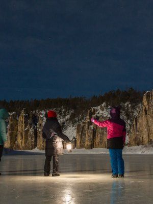 Встреча Нового Года на реке Синяя