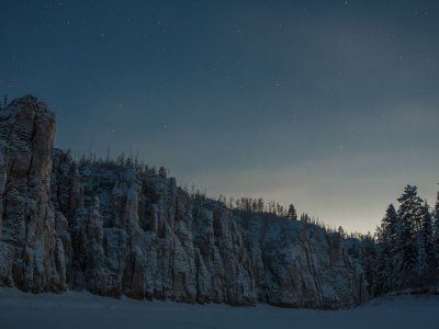 Река Синяя. Синские столбы