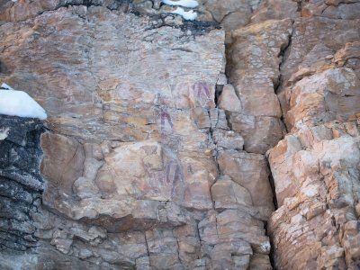 Наскальные рисунки Средней Лены