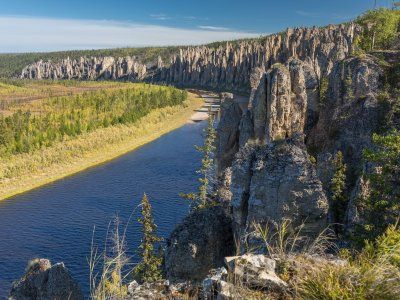 Река Синяя. Синские столбы