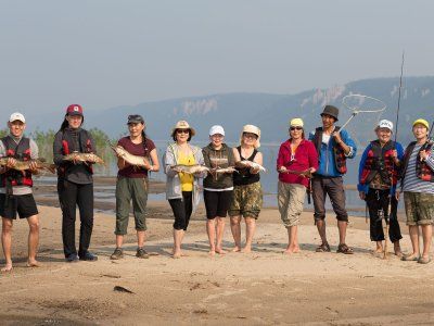 Сплав по реке Синяя. Июль 2020 г.