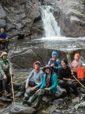 «В горах Семи Хребтов. Водопады хребта Сэттэ Дабан»