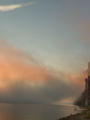 "Золотые Скалы реки Синяя". Синские, Ленские Столбы