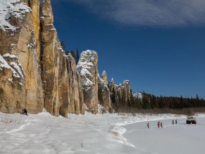 Река Синяя. Синские столбы