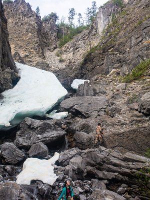«В горах Семи Хребтов. Водопады хребта Сэттэ Дабан»