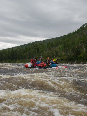 Рыбалка на трофейного тайменя на реке Гонам