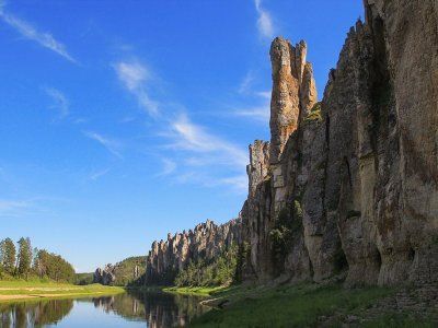 Река Синяя. Синские столбы
