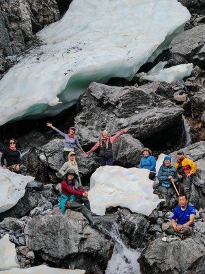 «В горах Семи Хребтов. Водопады хребта Сэттэ Дабан»