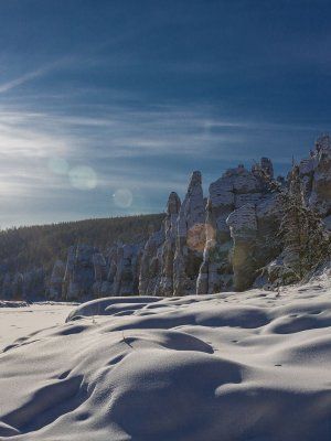 Встреча Нового Года на реке Синяя