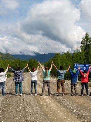 «В горах Семи Хребтов. Водопады хребта Сэттэ Дабан»